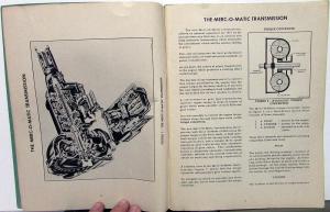1951 Lincoln Mercury Dealer Service Shop Manual Merc-O-Matic Transmission