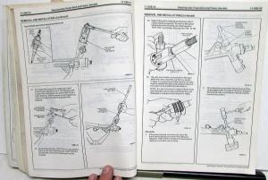 1993 Ford Aerostar Ranger Pickup Explorer Service Shop Manual Body Chassis