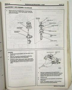 1993 Ford Escort Mercury Tracer Service Shop Repair Manual