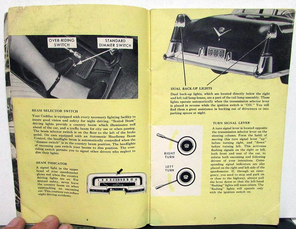 1954 Cadillac Owner Manual Operator User Instruction Guide Book 