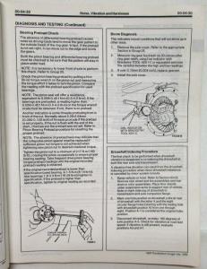 1993 Ford Thunderbird Mercury Cougar Service Shop Repair Manual