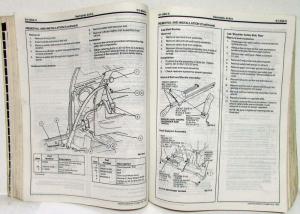 1993 Ford Thunderbird Mercury Cougar Service Shop Repair Manual