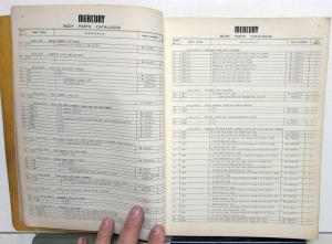 1949 Mercury Dealer Body Parts Book Catalog 9M Coupe Sedan Convertible Wagon