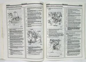 1992 Ford Aerostar Ranger Pickup Explorer Service Shop Repair Manual 2 Vol Set