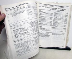 1992 Ford F-150 F250 F350 Truck Bronco Econoline Super Duty Service Manual Set