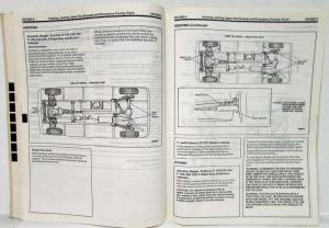 1992 Ford Pre-Delivery Maintenance and Lubrication Service Shop Manual