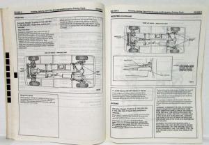 1992 Ford Pre-Delivery Maintenance and Lubrication Service Shop Manual