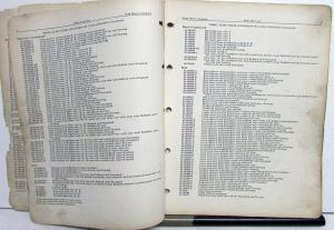 1935 Ford Dealer Body Parts List Book Catalog DeLuxe Standard Coupe Pickup Panel