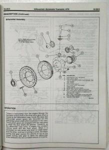 1989 Ford Taurus SHO Mercury Sable Service Shop Manual 2 Vol Set