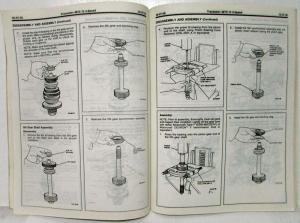 1989 Ford Taurus SHO Mercury Sable Service Shop Manual 2 Vol Set