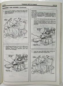 1989 Ford Taurus SHO Mercury Sable Service Shop Manual 2 Vol Set