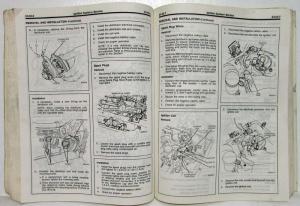 1990 Ford Festiva Service Shop Repair Manual Body Chassis Electrical Powertrain