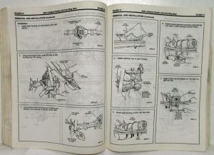1991 Ford Explorer Service Shop Repair Manual Supplement