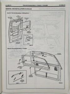1991 Ford Aerostar Ranger Pickup Explorer Service Shop Repair Manual 2 Vol Set