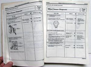 1991 Lincoln Town Car Ford Crown Victoria Mercury Grand Marquis Service Manual