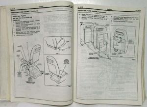1989 Ford Aerostar Ranger Pickup Bronco II Service Shop Repair Manual 2 Vol Set