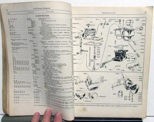 1928-1937 Ford Chassis Parts List Book Model A B 40 46 48 50 51 67 68 73 74-79