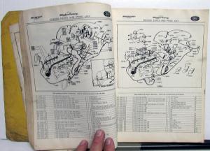 1938-1940 Ford & Mercury Dealer Chassis Parts Price List Catalog Book Car Truck