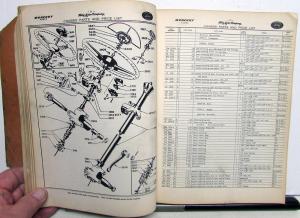 1938-1941 Ford & Mercury Dealer Chassis Parts Price List Catalog Book Car Truck