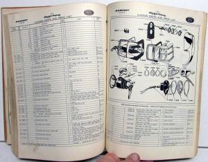 1938-1941 Ford & Mercury Dealer Chassis Parts Price List Catalog Book Car Truck
