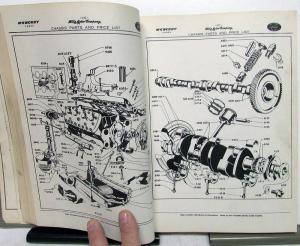 1938-1942 Ford & Mercury Dealer Chassis Parts Price List Catalog Book Car Truck