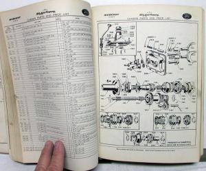 1938-1942 Ford & Mercury Dealer Chassis Parts Price List Catalog Book Car Truck