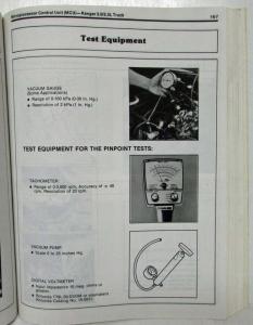 1983 Ford Truck Engine Emissions Diagnosis Service Shop Repair Manual