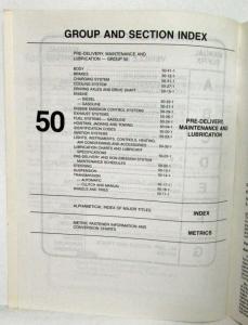 1983 Ford Lt Medium Heavy Truck Pre-Delivery Maintenance & Lube Service Manual