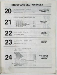 1983 Ford Lt Truck E & F-100 thru 350 and Bronco Service Shop Manual 2 Vol Set