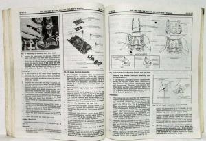 1983 Ford Lt Truck E & F-100 thru 350 and Bronco Service Shop Manual 2 Vol Set