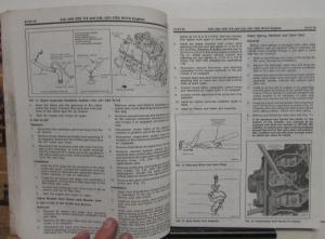 1983 Ford Lt Truck E & F-100 thru 350 and Bronco Service Shop Manual 3 Vol Set