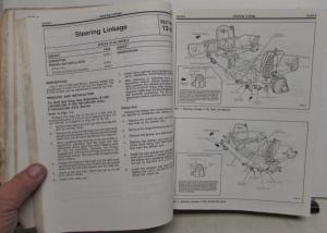 1983 Ford Lt Truck E & F-100 thru 350 and Bronco Service Shop Manual 3 Vol Set