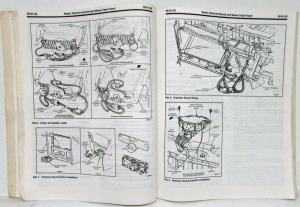 1983 Ford Thunderbird Cougar Service Shop Manual Supplement B1