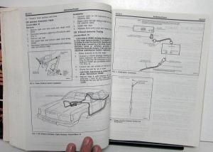 1983 Ford Lincoln Mercury Cars Service Shop Repair Manual 3 Vol Set Mustang LTD