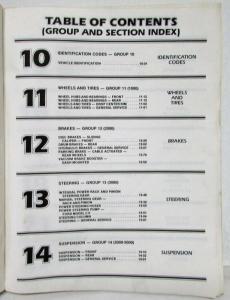 1984 Ford Tempo Mercury Topaz Service Shop Repair Manual