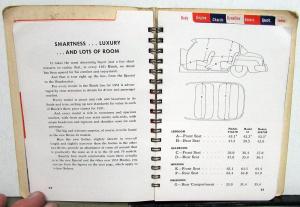 1951 Buick Facts Data Book Sales Brochure Special 40 Super 50 Roadmaster 70 51