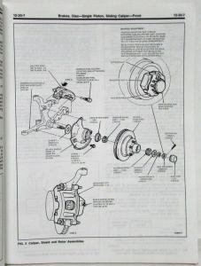 1984 Ford Lincoln Mercury Cars Service Shop Repair Manual 3 Vol Set