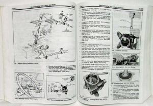 1984 Ford Medium Heavy Truck F B C-600 thru 8000 Service Shop Manual 2 Vol Set