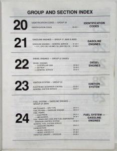 1984 Ford Medium Heavy Truck F B C-600 thru 8000 Service Shop Manual 2 Vol Set