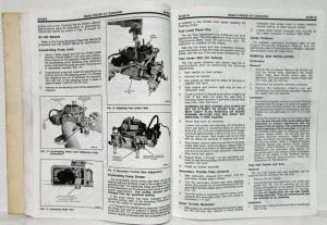 1984 Ford Medium Heavy Truck F B C-600 thru 8000 Service Shop Manual 2 Vol Set