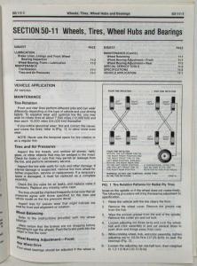 1985 Ford Car Pre-Delivery Service Shop Manual