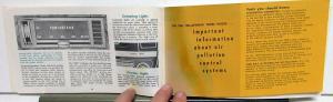 1969 Oldsmobile Ninety-Eight Delta 88 Royale Custom Owners Manual Care & Op Orig