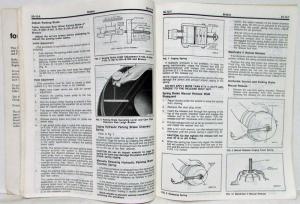 1985 Ford Lt Medium Heavy Truck Pre-Delivery Maintenance & Lube Service Manual