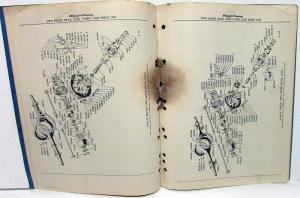 1938-1946 Ford Dealer Truck & Bus Two Speed Rear Axle Parts & Price List Book