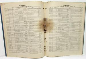 1938-1946 Ford Dealer Truck & Bus Two Speed Rear Axle Parts & Price List Book