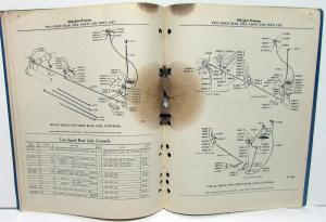 1938-1946 Ford Dealer Truck & Bus Two Speed Rear Axle Parts & Price List Book