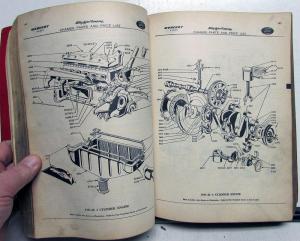 1938-1946 Ford Mercury Dealer Chassis Parts Book Price List Accessories Catalog