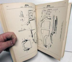 1944-1948 Ford Dealer Body Parts Book Catalogue Car & Truck Sedan Coupe Pickup