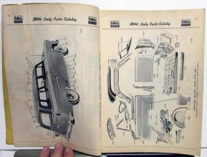 1953 1954 Ford Body Parts Catalog Book Car & Truck FoMoCo Crestline Pickup Orig