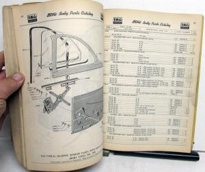 1953 1954 Ford Body Parts Catalog Book Car & Truck FoMoCo Crestline Pickup Orig